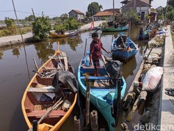 Gas Melon Jadi Idola Nelayan Terdampak Rob di Demak