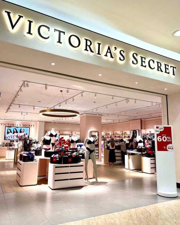 Outlet Victoria's Secret di Mall Senayan City, Jakarta/Foto: Instagram.com/victoriassecretid