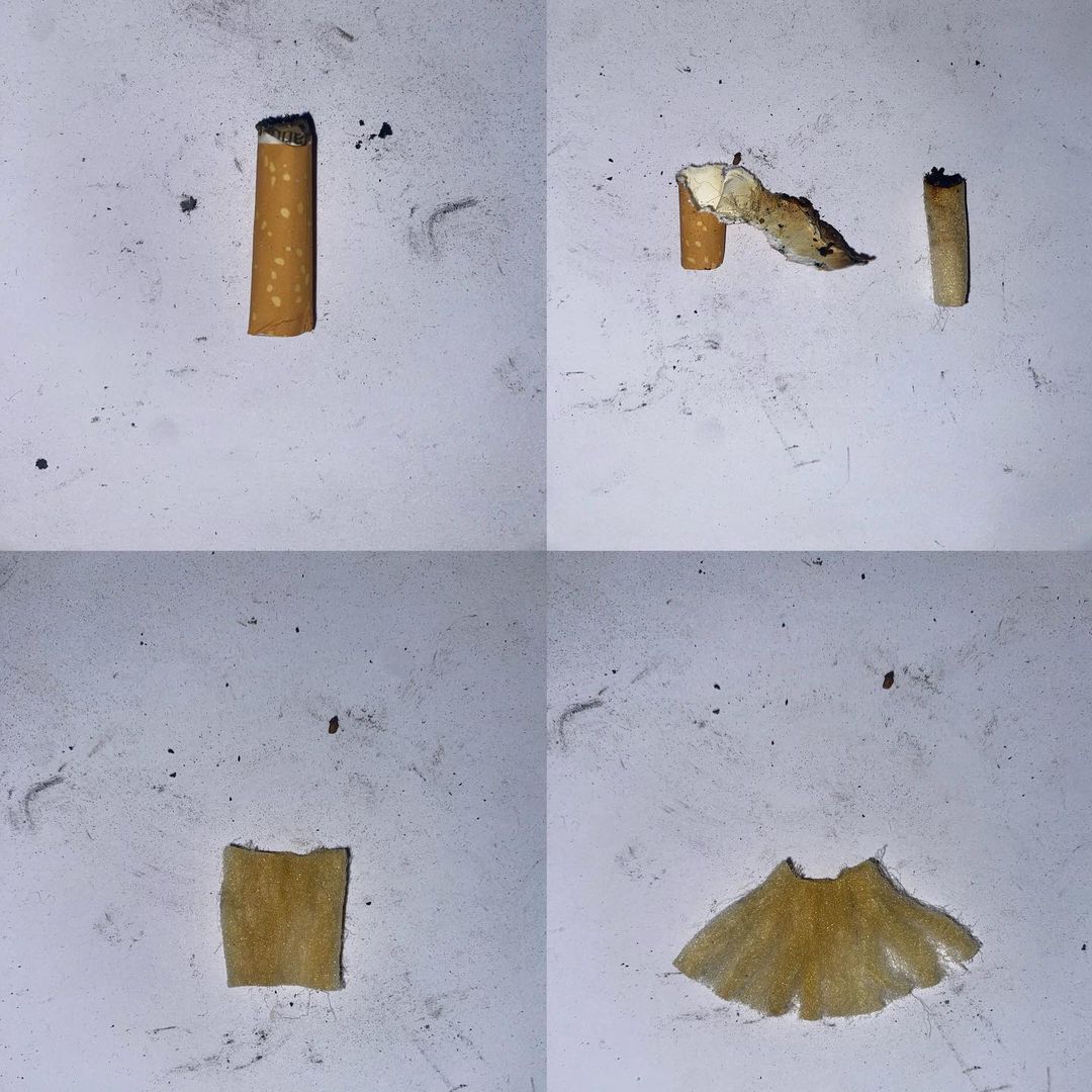 Cara pembuatan Cigarette Coat