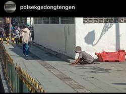 Tak Hanya Pura-pura Lumpuh, Pengemis di Sarkem Ternyata Juga Berlagak Bisu
