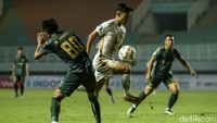 Laga digelar di Stadion Pakansari, Cibinong, Kabupaten Bogor, Minggu (9/7/2023). 