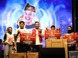 Bertabur Musisi Lokal, Relawan Ganjar Gelar Pesta Rakyat di Brebes