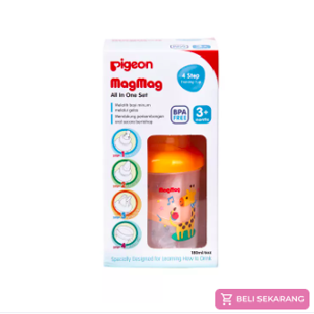 Review Pigeon MagMag All in One Set, Cangkir Bayi