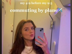 Wow! Anak Magang Ini PP Naik Pesawat ke Kantor, Begini Alasannya