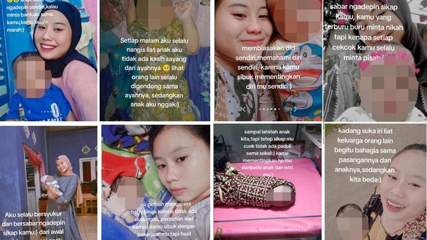 Wanita ini curhat di TikTok, suaminya cuek dan tidak peduli ketika dinyatakan hamil hingga tidak mau mengurus buah hatinya sejak lahir. Kisah wanita itu langsung viral.