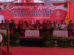 Sambang Warga, Bupati Klaten Cek Pembangunan Desa Troketon