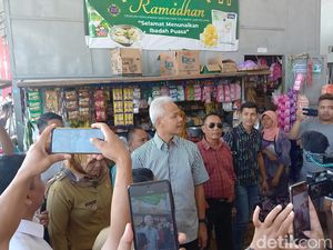 Datangi Pasar Cuplik Sukoharjo, Ganjar Panen Keluhan Pedagang dan Warga