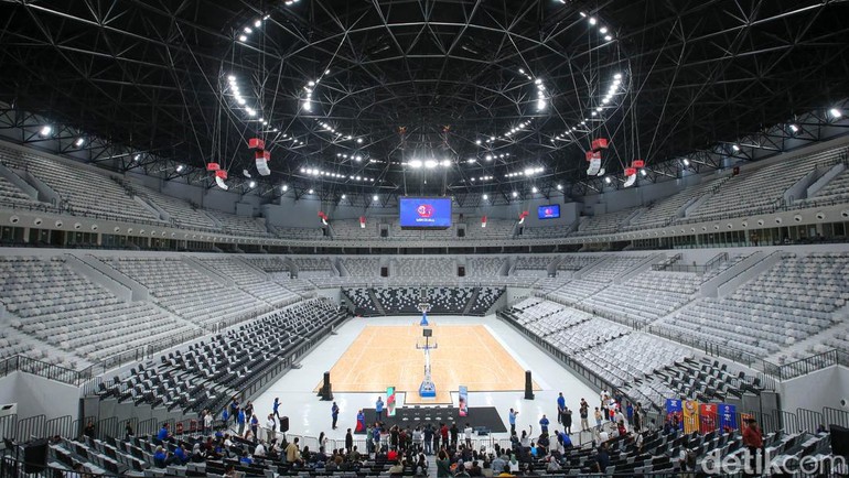 Suasana Indonesia Arena Gelora Bung Karno (GBK), Senayan, Jakarta, Selasa (11/7/2023).