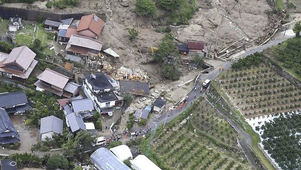 Dahsyatnya Dampak Banjir-Longsor Jepang yang Tewaskan 6 Orang