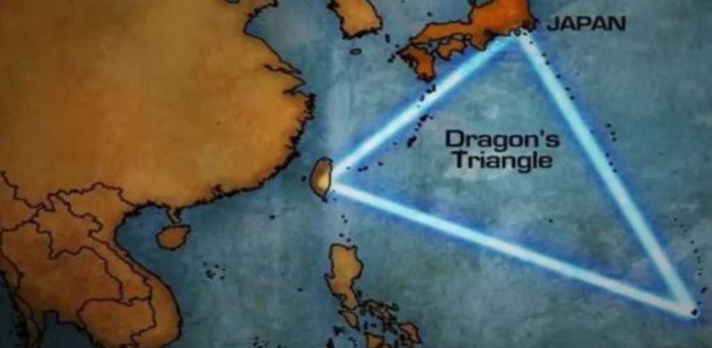 Devil's Sea, Dragon Triangle, Pacific Bermuda Triangle