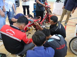 PLN Beri Pelatihan Konversi Motor Listrik ke Siswa SMK di Lampung