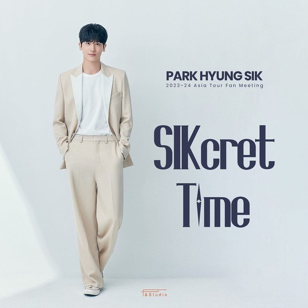 Poster Asia Tour Fanmeeting Park Hyung Sik 'SIKcret Time'