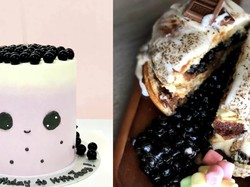 Slurpp! Ini Boba Cake, Kue Isi Bubble Tea yang Bisa Disedot