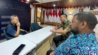 Audiensi dengan Mendag, Bupati Kaimana Bahas Revitalisasi Pasar