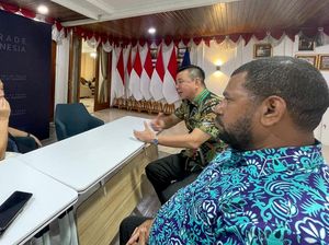 Audiensi dengan Mendag, Bupati Kaimana Bahas Revitalisasi Pasar Audiensi dengan Mendag, Bupati Kaimana Bahas Revitalisasi Pasar