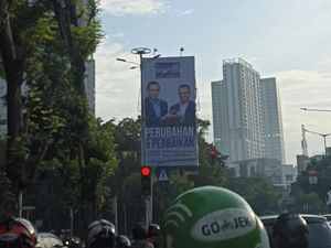 Baliho Anies-AHY Perubahan dan Perbaikan Bermunculan, Ternyata Dipasang PD Baliho Anies-AHY Perubahan dan Perbaikan Bermunculan, Ternyata Dipasang PD