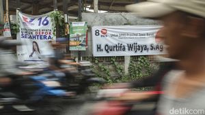 Baliho Caleg di Depok Masih Menjamur