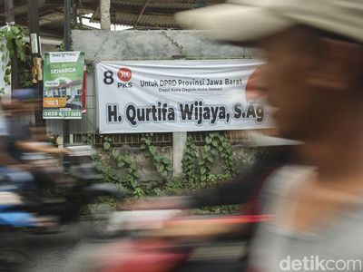 Baliho Caleg di Depok Masih Menjamur