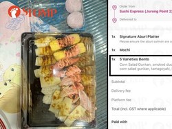 Beli Satu Kotak Sushi Rp 131 Ribu, Pengunjung Ini Kesal Banyak Sushi yang Hilang
