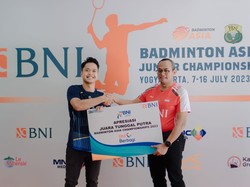 BNI Apresiasi Ginting-Atlet Badminton Asia Junior Championship 2023