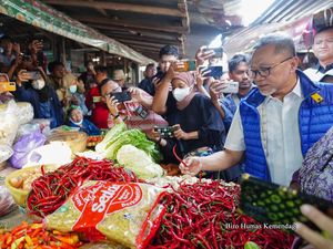 Harga Bahan Pokok di Pasar Malangjiwan Karanganyar Cenderung Turun