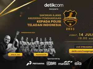 Malam Puncak Penganugerahan Hoegeng Awards 2023 Live di detikcom Hari Ini! Malam Puncak Penganugerahan Hoegeng Awards 2023 Live di detikcom Hari Ini!