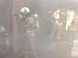 Gudang Pipa dan Kabel di Berawa Terbakar, Kerugian Rp 200 Juta