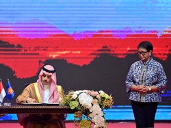 Arab Saudi Teken Traktat Persahabatan, Menlu RI: Welcome to ASEAN Family
