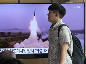 Panas! Korea Utara Tembakkan Rudal Balistik Usai Ancam AS