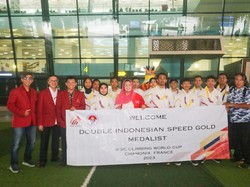 RI Rebut 2 Emas di Piala Dunia Panjat Tebing, Modal Menuju Olimpiade 2024