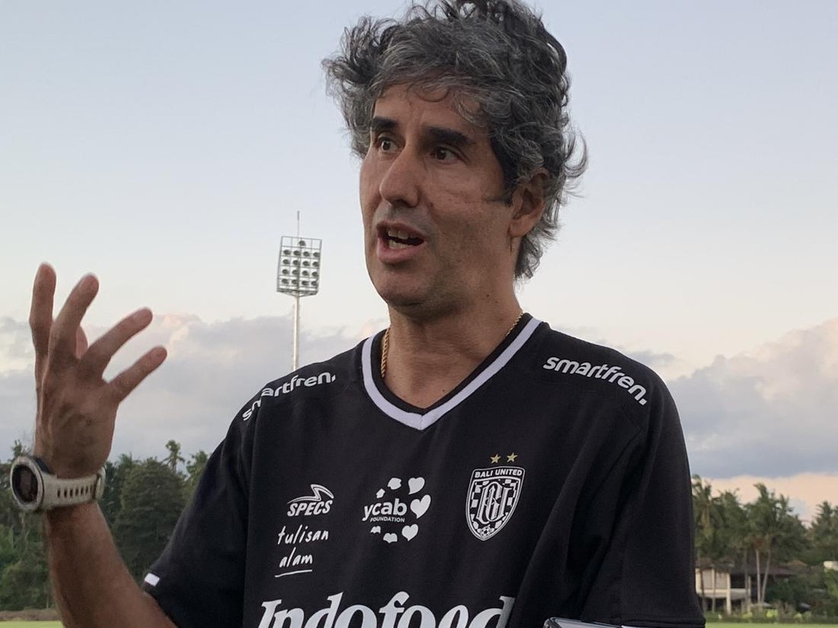 Foto: Pelatih Bali United Stefano Cugurra . (Siti Muamalah)