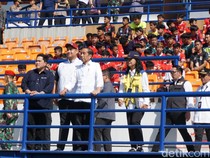 Jokowi Tinjau Stadion Si Jalak Harupat-Pantau Seleksi Timnas U-17