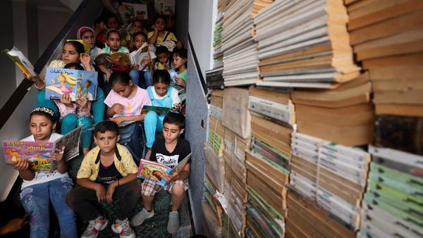 Pria di Mesir Ubah Rumahnya Jadi Perpustakaan Terbuka