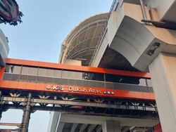 Rampung 31 Juli, Jembatan Megah di Dukuh Atas Tinggal Finishing