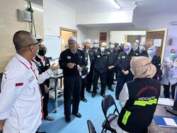 Bahas Sistem Kesehatan Haji, Pusat Perubatan Malaysia Kunjungi KKHI Madinah