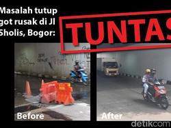 Before-After Perbaikan Tutup Got Jl Sholis: Dulu Bahaya, Sekarang Aman