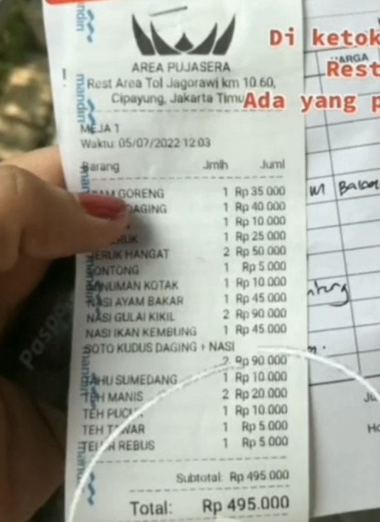 Bikin Kantong Kering, Harga Makanan di 5 Tempat Ini Terlalu Mahal