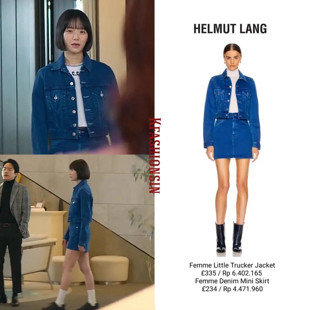 Bocoran harga outfit Park Gyu Young di drakor Celebrity/instagram/kfashionsin Foto OOTD Park Gyu Young dalam salah satu adegan di drama Korea Celebrity.