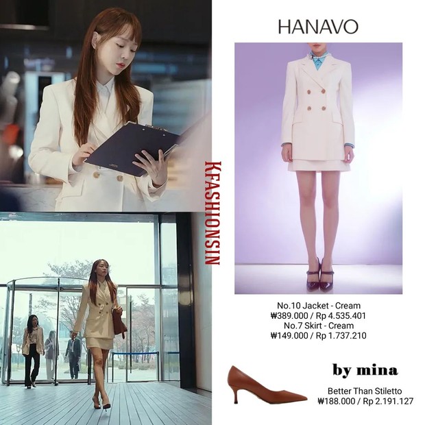 Foto OOTD Shin Hye Sun dalam salah satu adegan drama See You In My 19th Life.