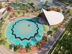 Mengintip Desain Alun-alun Hutan Kota Depok Senilai Rp 45 M