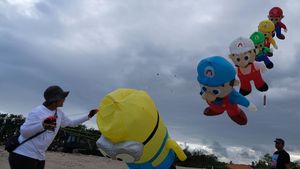 Pecinta Layang-layang dari Berbagai Negara Kumpul di Bali