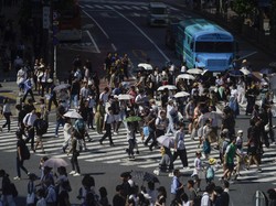 Suhu Panas di Jepang pada Bulan Juli Pecahkan Rekor Setelah 126 Tahun