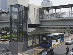 Mulai Besok, Halte TransJakarta Gatot Subroto LIPI Beroperasi Lagi Mulai Besok, Halte TransJakarta Gatot Subroto LIPI Beroperasi Lagi