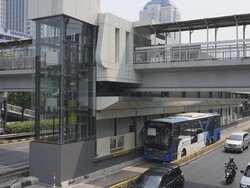 Mulai Besok, Halte TransJakarta Gatot Subroto LIPI Beroperasi Lagi