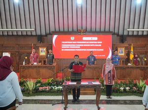 Lantik Ratusan ASN Guru SD-SMP, Sekda Klaten Ingatkan soal Tanggung Jawab