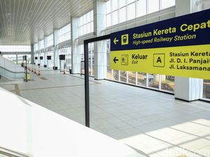 Ini Akses Jalan ke Stasiun Kereta Cepat yang Heboh Disebut Tak Direncanakan