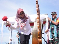 Bupati Klaten Buka Program TNI Manunggal Membangun Desa Tahap II di Beji