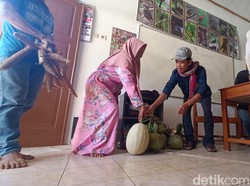 VIDEO: Warga Bawa Hasil Bumi untuk Daftar Sekolah di MTs Pakis Banyumas