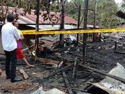 Ngeri! Suami di Kukar Bakar Istri dan Anak gegara Ditolak Jual Rumah