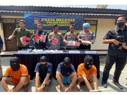 Komplotan Bandit di Tangerang Dibekuk, Incar Motor di Kontrakan-Masjid